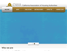 Tablet Screenshot of cahahousing.org